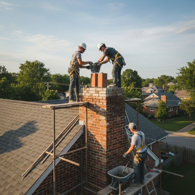 Brick Chimney Repair detail